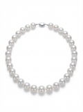 Alvpearl Sovereign Glow Oversized Edison Pearl Strand - 11-13mm Oversized Pearls with 925 Sterling Silver Push Clasp