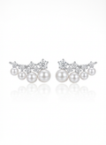 Crescent Bay Freshwater Pearl Studs