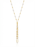 2-in-1 Magnetic Convertible Round Pearl Sweater Chain